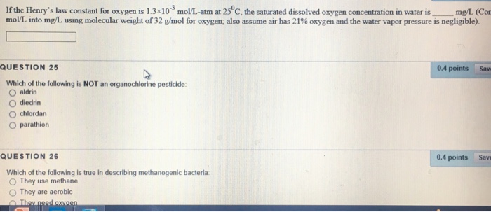 solved-if-the-henry-s-law-constant-for-oxygen-is-1-3-times-chegg