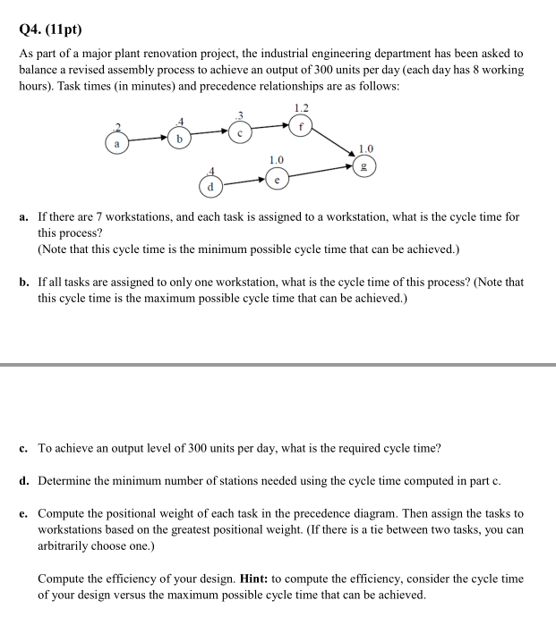 Solved As part of a major plant renovation project, the