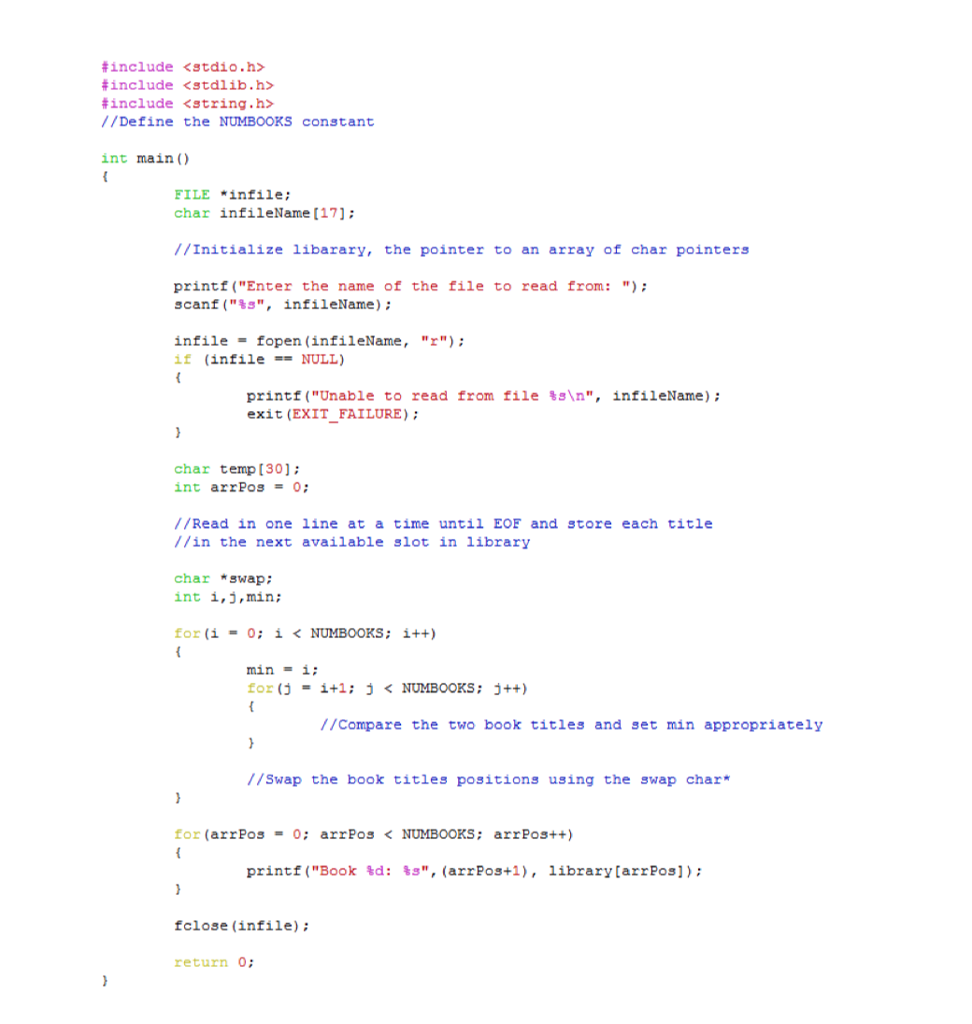 Solved 3. File I/O and Multi-Dimensional Dynamic Arrays in | Chegg.com