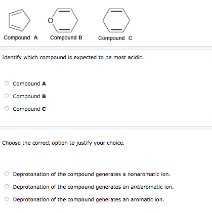 Solved Compound A Compound B Compound C Identify which | Chegg.com