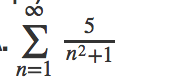 sigma notation infinite geometric sequences formula