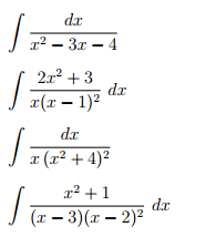 integral x 2 3x 4 dx