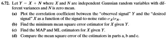 solved-6-72-let-y-x-n-where-x-and-n-are-independent-chegg