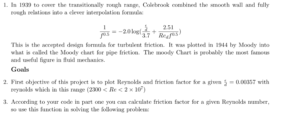 fluid mechanics problem solving using matlab