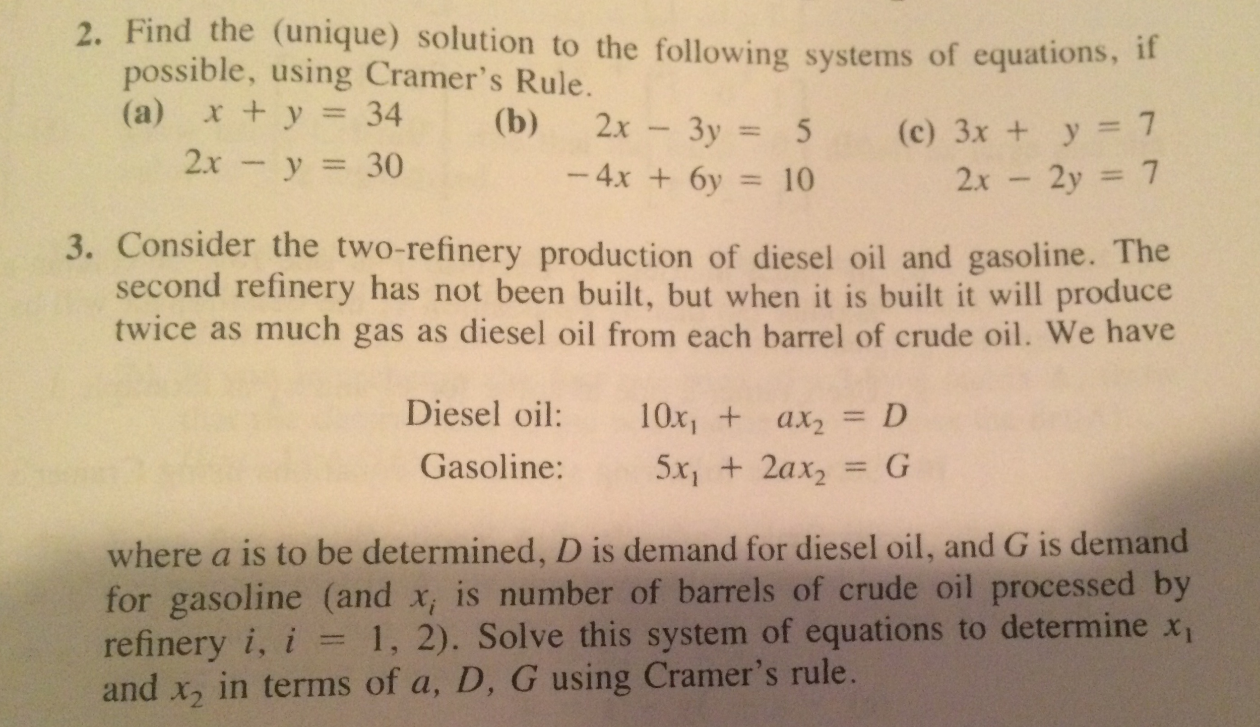 an oil refinery is located on the north bank chegg oil refinery calculus problem