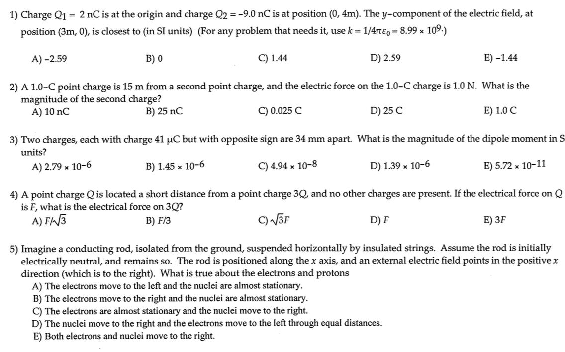 Solved Charge Q 1 2 NC Is At The Origin And Charge Q 2 Chegg