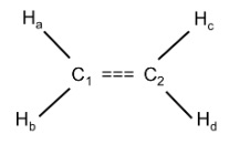 Consider the planar ethylene molecule. Ethylene is of | Chegg.com