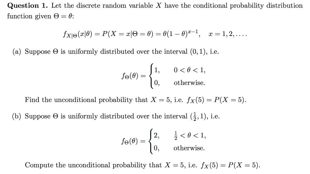 Solved Let the discrete random variable X have the | Chegg.com