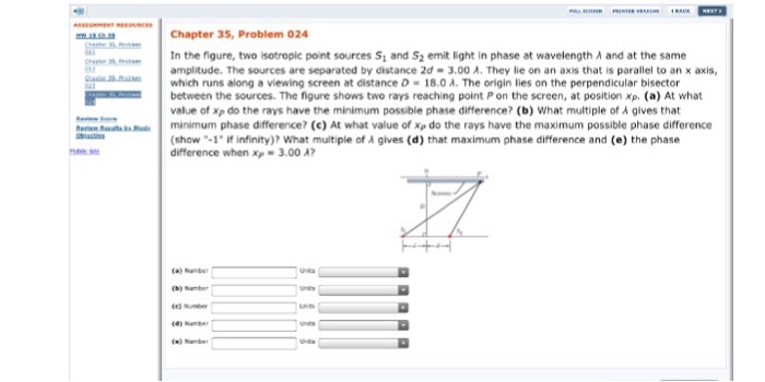 Solved In the figure two isotropic point sources S_1 and S_2 | Chegg.com
