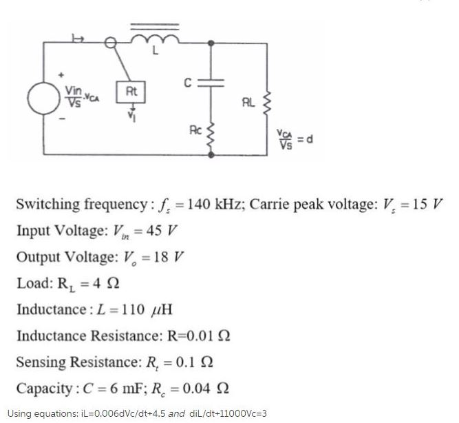 Solved Derive the transfer function from the inductor