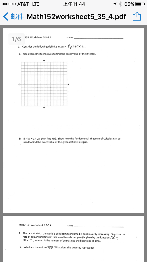 Solved Consider the following definite integral | Chegg.com