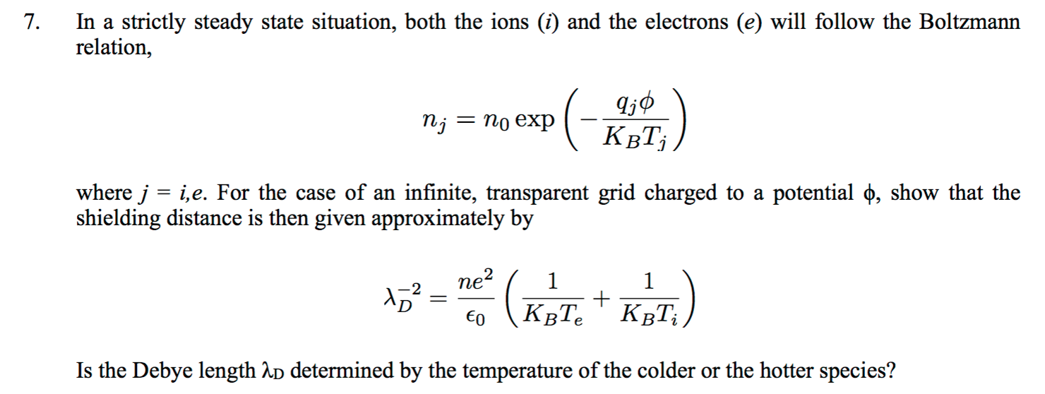 Solved In a strictly steady state situation, both the ions | Chegg.com