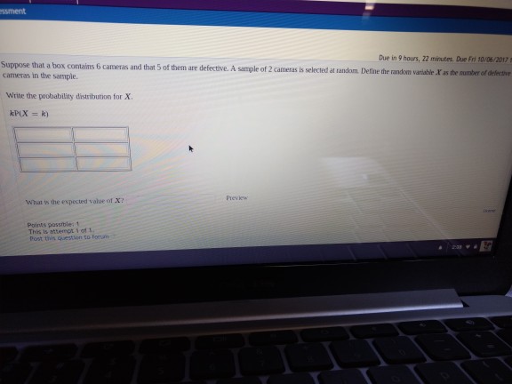 Solved Suppose that a box contains 6 cameras and that 5 of | Chegg.com