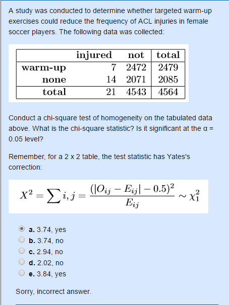 Solved A study was conducted to determine whether targeted | Chegg.com
