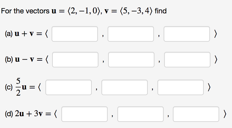 Solved For The Vectors U 2 1 0 V 5 3 4 Find Chegg Solved For The Vectors U 2 1 0 V 5 3 4 Find Chegg
