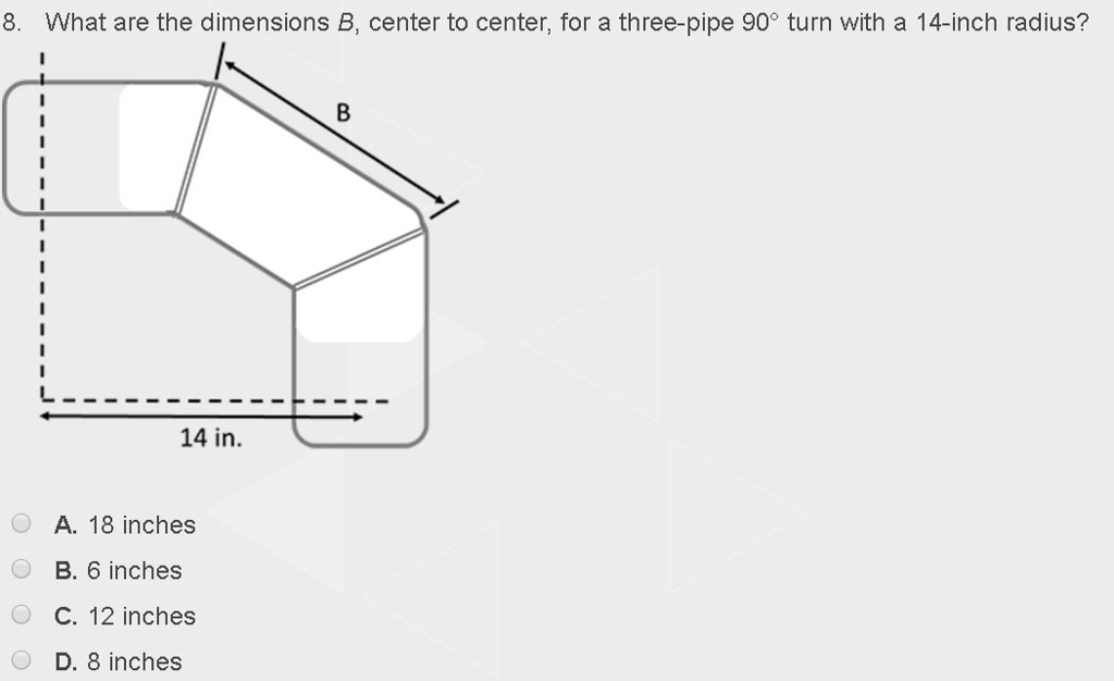 Solved What Are The Dimensions B, Center To Center, For A | Chegg.com