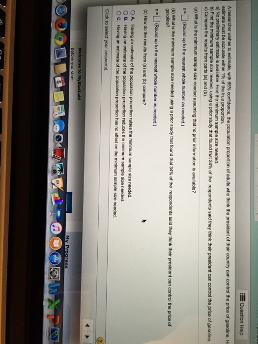 Solved A researcher wishes to estimate, with 95 confidence,