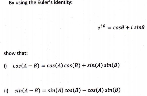 euler sin omegat euler sin omegat