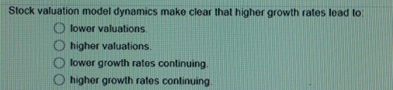 Solved Value Stocks Usually Have Low P E Ratios And High Chegg