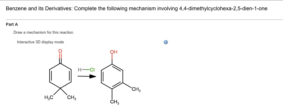 Solved Benzene and its Derivatives:Complete the following | Chegg.com