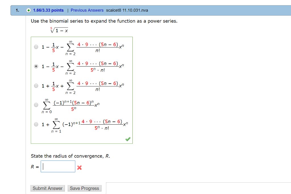 Solved Use The Binomial Series To Expand The Function As A 7999