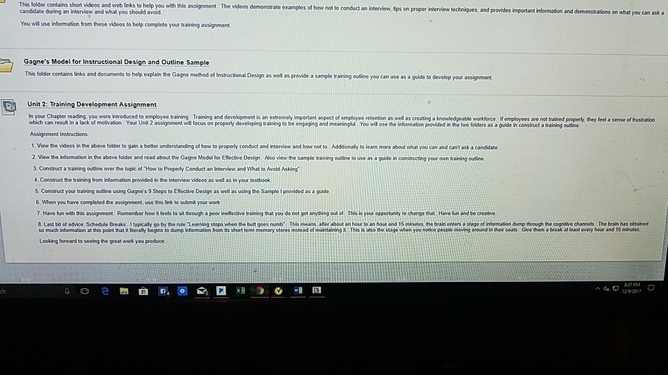 Short Videos And Web Links To Help You With This Chegg