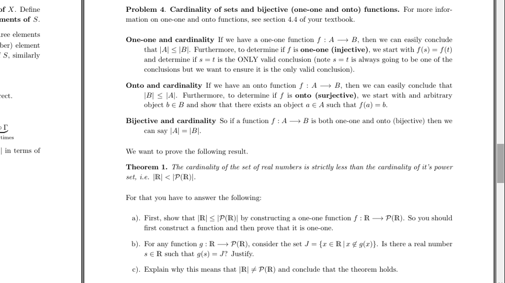 Solved Cardinality Of Sets And Bijective one one And Onto Chegg solved-cardinality-of-sets-and-bijective-one-one-and-onto-chegg