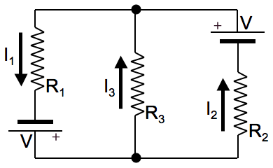 Solved The circuit diagram shows two identical voltage | Chegg.com