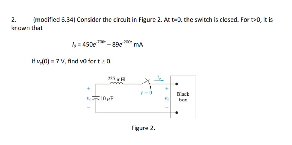 Solved 2 Modified 6 34 Consider The Circuit In Figure 2 Chegg Solved 2 Modified 6 34 Consider The Circuit In Figure 2 Chegg