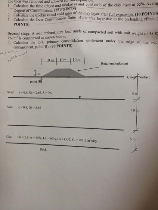 Solved Soil Mechanics Chegg