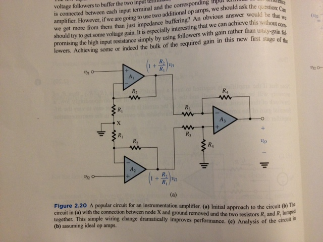 Consider The Instrumentation Amplifier Of Fig. 2 | Chegg.com