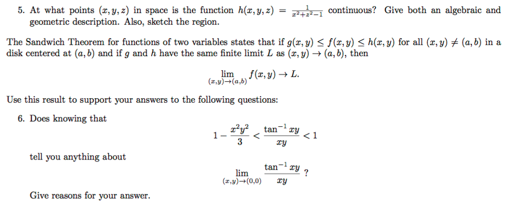 Solved At What Points (x, Y, Z) In Space Is The Function 