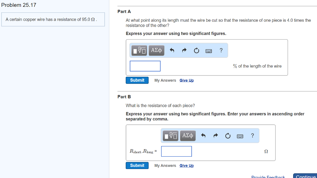 Solved A certain copper wire has a resistance of 95.0 ohm.
