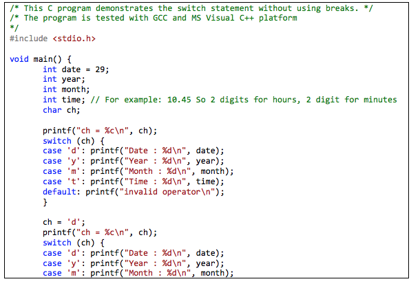 Solved 1.1 For The Program Given Below, Compile, Debug (find | Chegg.com