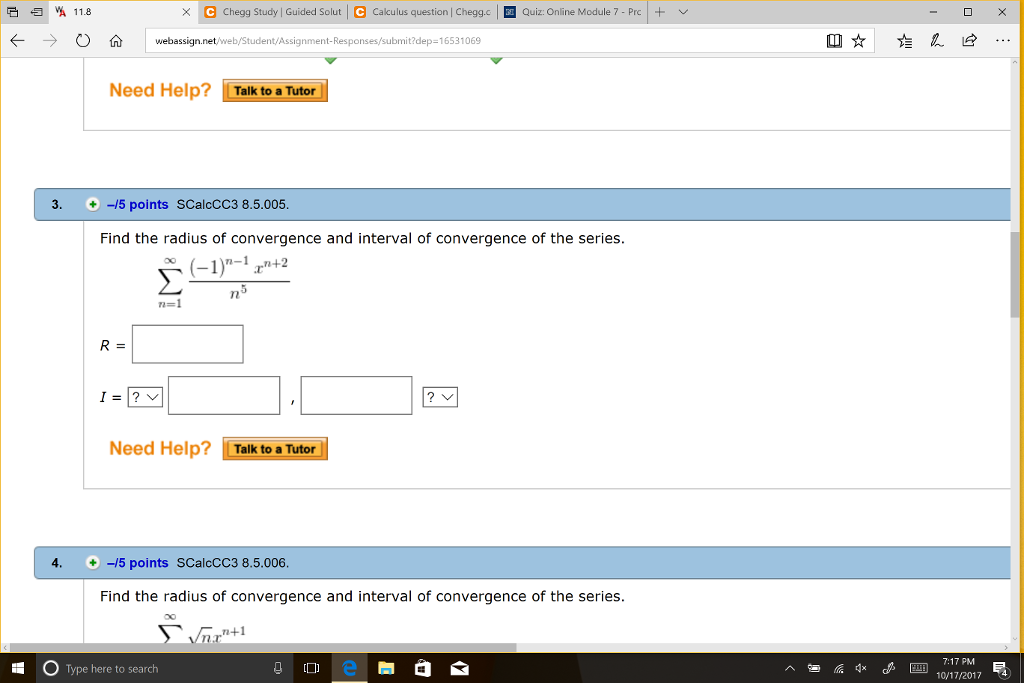 Solved モ5 11.8 X Chegg Study | Guided Solut C Cakculus | Chegg.com