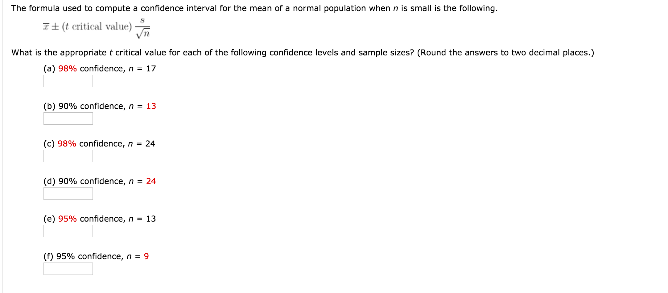 the-formula-used-to-compute-a-confidence-interval-for-chegg