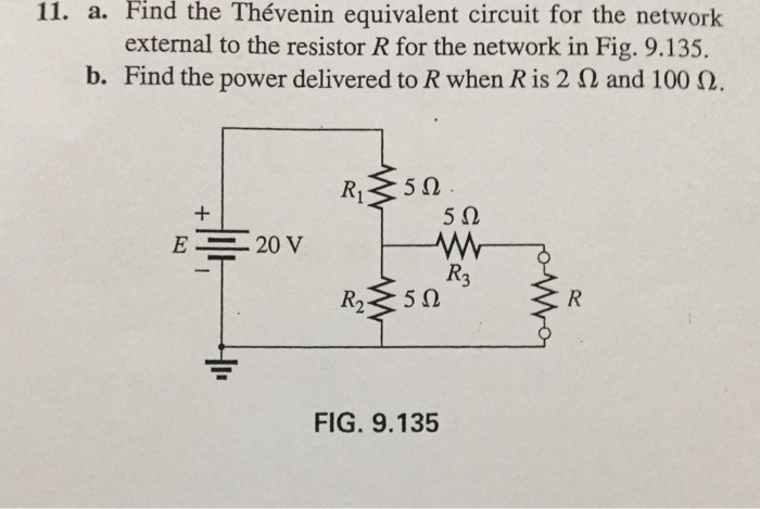 Solved Find the Thevenin equivalent circuit for the network | Chegg.com