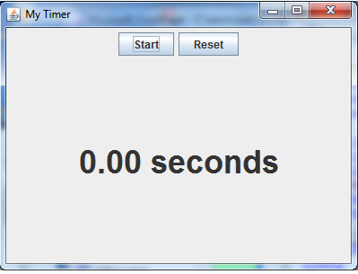 Java Swing Timer | Decoration Examples