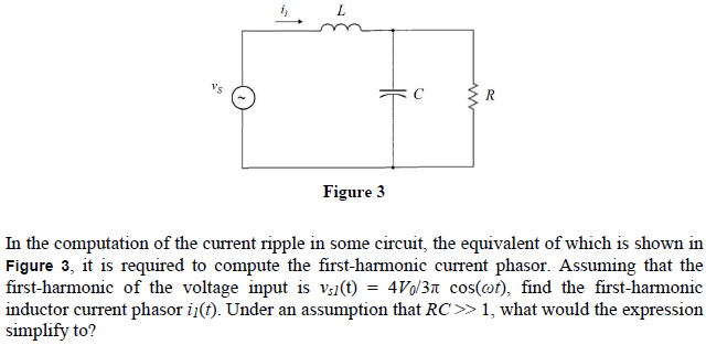 Equation For Finding Ripple Current Solved Figure 3 In the computation of the current ripple in | Chegg.com