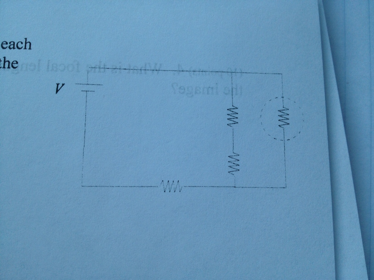 Solved 1. In the circuit shown, the battery voltage is 9.00