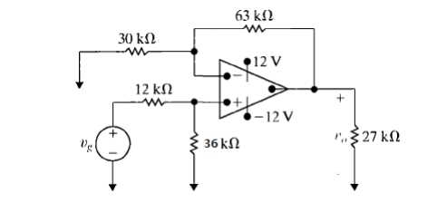 Solved 63 kΩ 30 kΩ 12 V 12 kΩ | Chegg.com