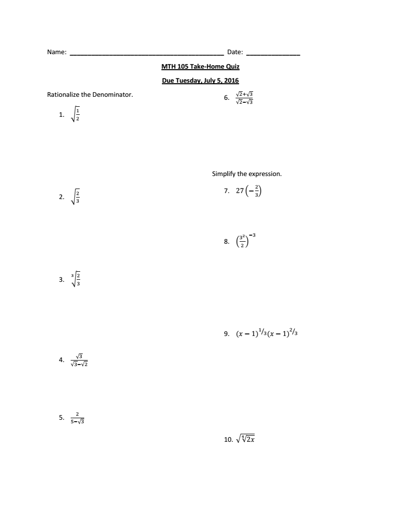2 square root of 3 rationalized