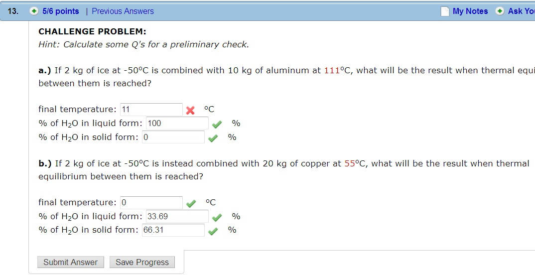 Solved Can I ask how to find final temperature for this | Chegg.com