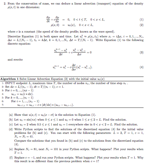 Write a python code for parts d,e, and f using the | Chegg.com