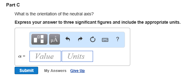 Solved tem 3 Part A Determine the bending stress developed | Chegg.com