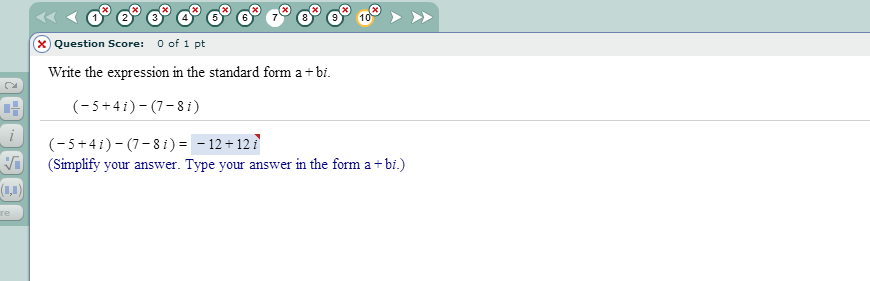 standard form algebra standard form definition