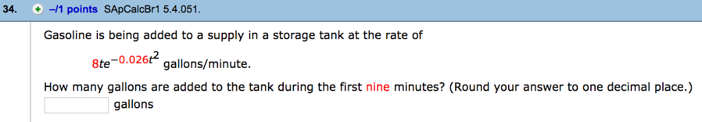 solved-gasoline-is-being-added-to-a-supply-in-a-storage-tank-chegg