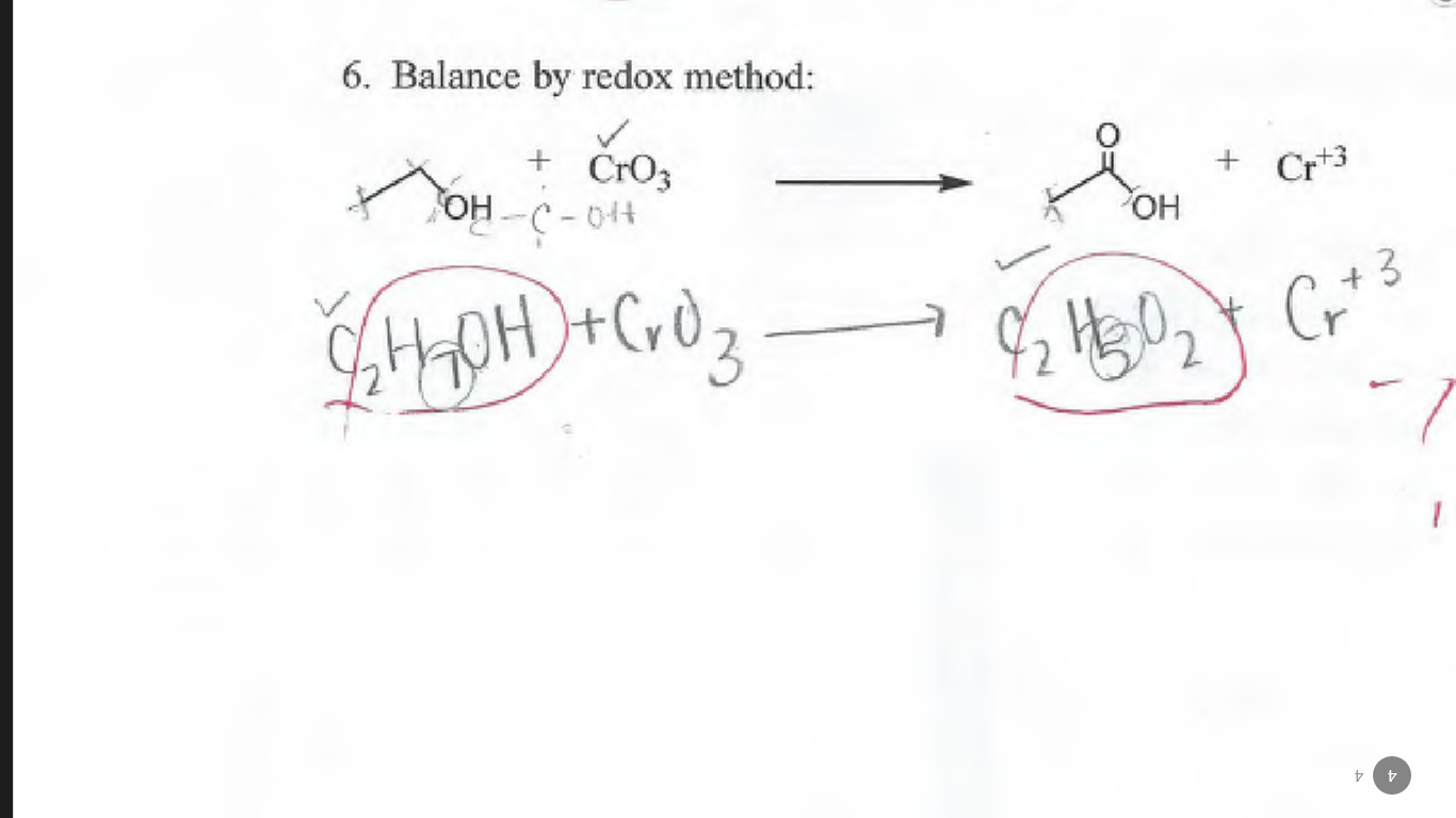 Solved Balance by redox reaction | Chegg.com