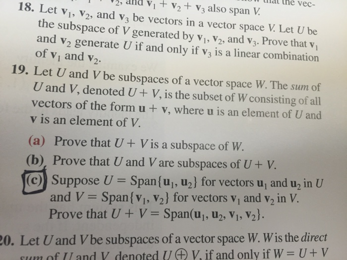 Solved Let V1 V2 And V3 Be Vectors In A Vector Space V 9005