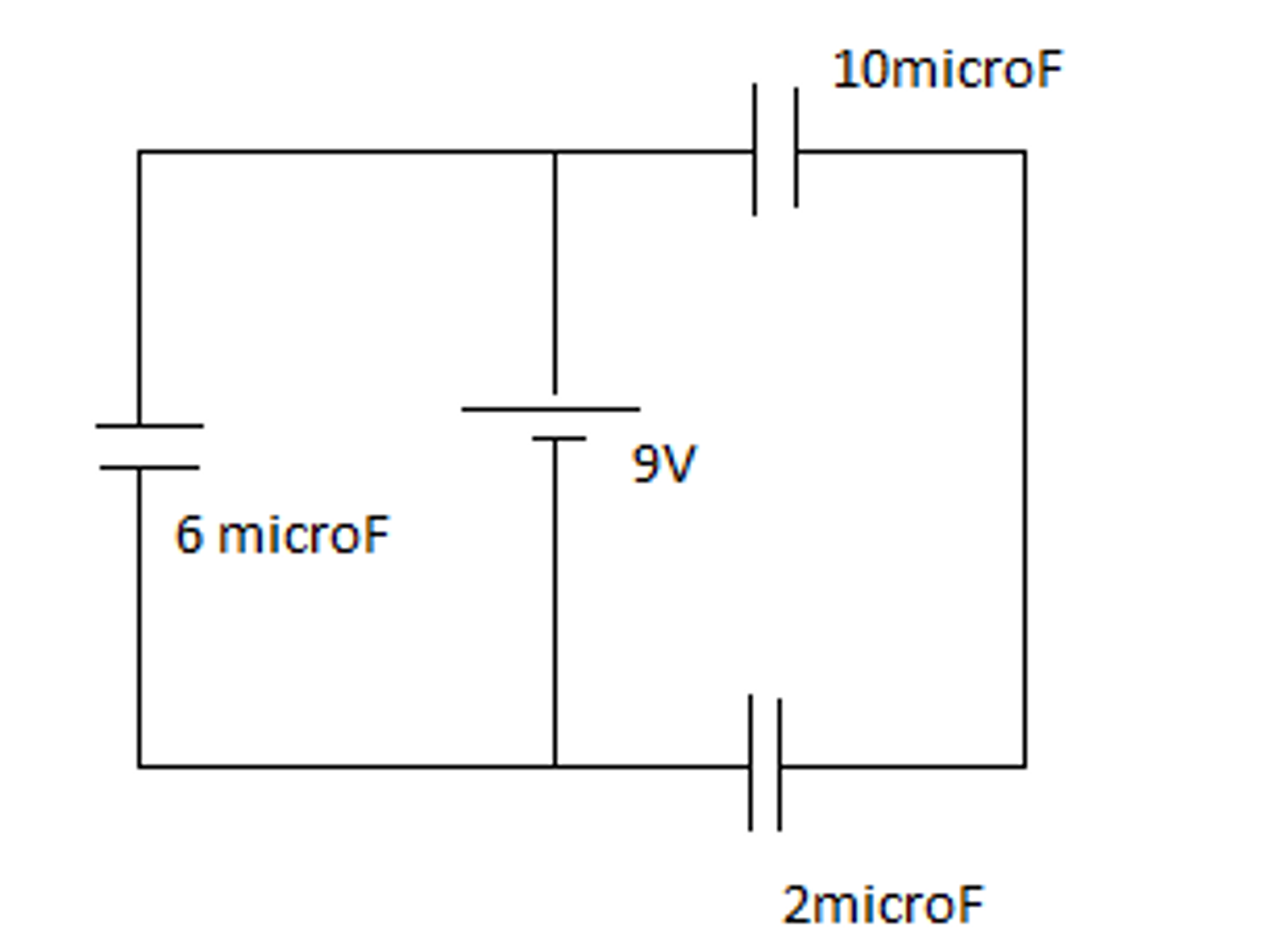 Solved If someone had six 10 microF capacitors, how might | Chegg.com